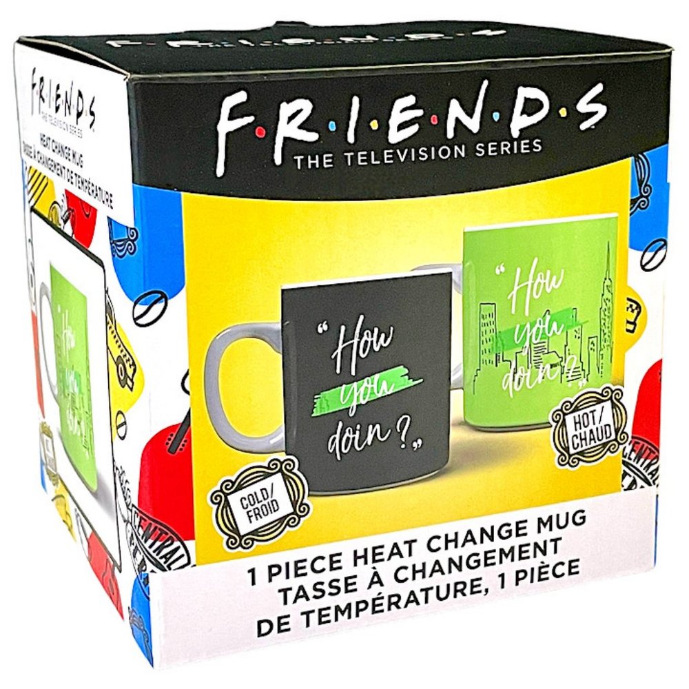 🆕 HEAT CHANGE MUG ~ FRIENDS The TV Series ~ HOW YOU DOIN? (Joey’s pick up line)